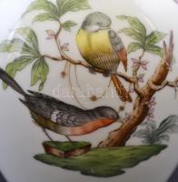 Herendi Rothschild mintás váza, kézzel festett, jelzett, hibátlan, m: 20,5 cm