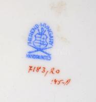 Herendi Rothschild mintás váza, kézzel festett, jelzett, hibátlan, m: 20,5 cm