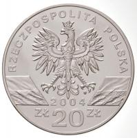 Lengyelország 2004. 20Zl Ag "Delfin - Phocoena phocoena" T:PP / Poland 2004. 20 Zlotych Ag...