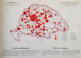 1920 Magyarország gazdasági térképekben. La Hongrie économique en cartes. Kiadja Rubinek Gyula. Szer...