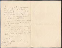 VÉDÉS ALATT! 1886 Arany László (1844-1898) tragikus levele sógorának, Szél Kálmán nagyszalontai espe...