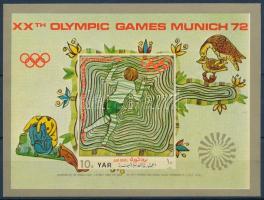 1971 Müncheni olimpia blokk Mi 164