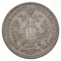 Ausztria 1872. 10kr Ag "Ferenc József" T:1,1-
Austria 1872. 10 Kreuzer Ag "Franz Jos...