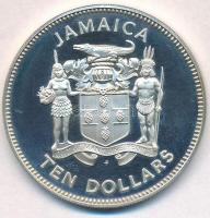 Jamaika 1981. 10$ Ag "Amerikai krokodil" T:PP fo.
Jamaica 1981. 10 Dollars Ag "Ameri...
