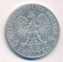 Lengyelország 1933. 5Zl Ag T:2
Poland 1933. 5 Zlotych Ag C:XF