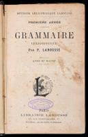 Vegyes francia könyvek, 3 db - Un mariage dans le monds par Octave Feuillet. Paris, 1876; Grammaire ...
