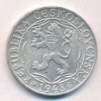 Csehszlovákia 1948. 100K Ag "600. évforduló - Károly Egyetem" T:1-
Czechoslovakia 1948. 1...