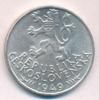 Csehszlovákia 1949. 100K Ag "Iglói bányászat 700. évfordulója" T:1-
Czechoslovakia 1949. ...