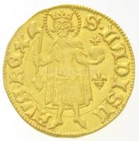 1387-1401. Aranyforint Au Zsigmond (3,52g) T:2 /  Hungary 1387-1401. Goldgulden Au Sigismund (3,52g) C:XF Huszár: 572. Unger I.: 445.j