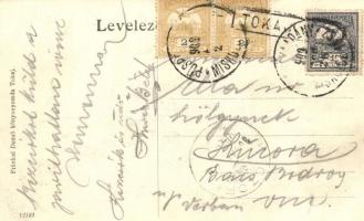 Tokaj, Gyufagyár. Fränkel Dezső kiadása