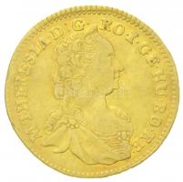 Erdély 1760. Dukát Au Mária Terézia (3,44g) T:2 /  Transylvania 1760. Ducat Au Maria Theresia (3,44g) C:XF Unger (Erdély).: 601.