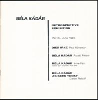 Béla Kádár. 1877-1956. Retrospective Exhibition. 1985. márc.- jún. Kiállítási katalógus. New York, 1...