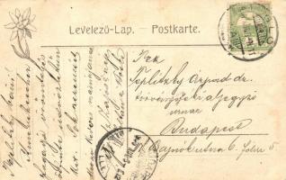 Igló, Iglau, Spisská Nová Ves; Cs. és kir. gyalogsági laktanya katonákkal. Feitzinger Ede No. 937. 1...