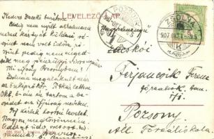 Zsolna, Sillein, Zilina; Zsolnavidéki tót. Biel L. kiadása / Slovak aus der Silleiner Umgebung / Zil...