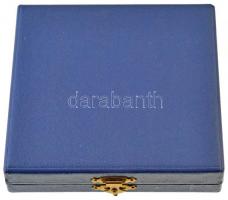 1989. "Nagy Imre / 1958. június 16. 1989" egyoldalas Br plakett tokban, olvashatatlan mest...