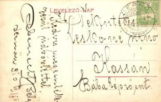 Dernő, Drnava; vasgyár, község látképe / iron works, factory, panorama view