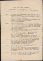 1965 Anglia-Magyarország labdarúgó mérkőzés meccsfüzete, és egy belépőjegye a Wembley Stadionba, val...