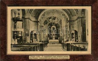 Pöstyén-fürdő, Bad Piestany; katolikus templom belső / church interior (EK)