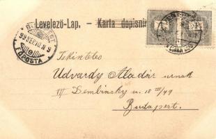 1899 Eszék, Esseg, Osijek; Népiskola / Volksschule / school