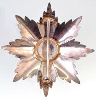 1991. "A Magyar Köztársaság Érdemrend nagykeresztje, polgári tagozat" aranyozott, zománcoz...