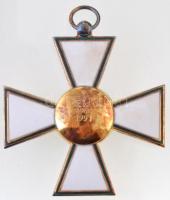 1991. "A Magyar Köztársaság Érdemrend nagykeresztje, polgári tagozat" aranyozott, zománcoz...