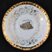 Bavaria emlék (Pisa) mokkás és teás készlet, matricás, jelzett (néhány) , kopott