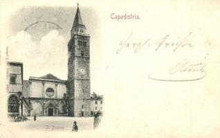 1899 Koper, Capodistria; Il duomo / cathedral