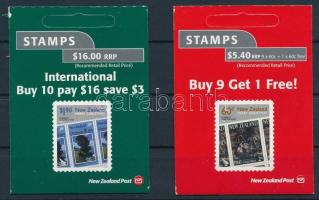 Karácsony 2 öntapadós bélyegfüzet, Christmas 2 self-adhesive stamp-booklet