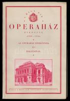 1930 A Magyar Királyi Operaház évkönyve + szórólapok, szelvények, boríték, stb.