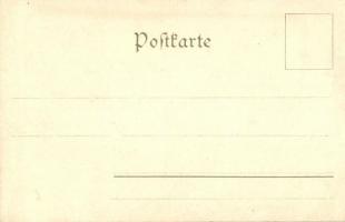 Aus Arkadien V. B & S Wien Serie No. 1040. Art Nouveau litho s: Raphael Kirchner (EK)