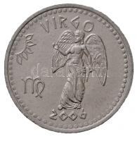 Niue 2011. 1$ Ag "Szűz csillagjegy" + Magyarország DN "Szűz" ezüstözött fém és B...