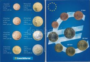 Vegyes: Luxemburg 2004. 1c-2E (8xklf) + Monaco 2001. 1c-2E (8xklf) + Szlovénia 2007. 1c-2E (8xklf) m...