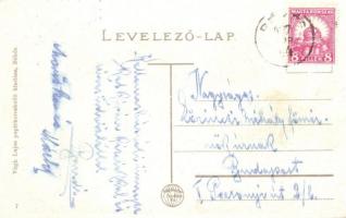 Békés, Korona szálloda. Végh Lajos kiadása