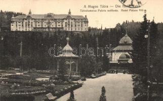 Tátralomnic, Tatranska Lomnica; Palota szálló, pavilon / Hotel palace, pavilion