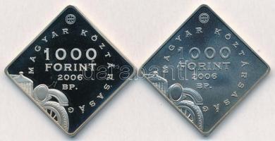 2006. 1000Ft Cu-Ni "Ford T-Modell" (2x) T:PP,BU patina
Adamo EM200