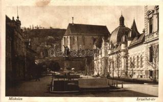 Miskolc - 4 db régi városképes lap / 4 pre-1945 town-view postcards