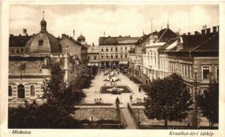 Miskolc - 4 db régi városképes lap / 4 pre-1945 town-view postcards