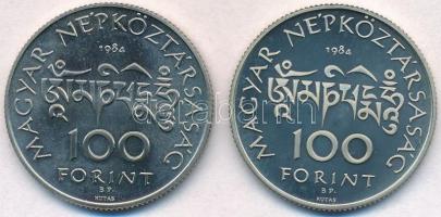 1984. 100Ft alpakka "Kőrösi Csoma Sándor" (2x) T:2(PP),BU
Adamo EM78