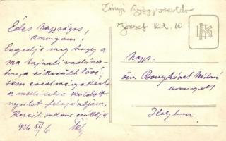 1926 Budapest VIII. Zrínyi Gyógyszertár. József körút 10. photo