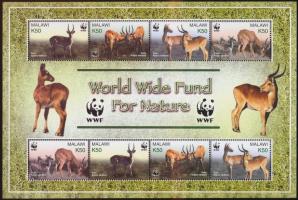 WWF: Puku mocsáriantilop kisív, WWF: Puku minisheet