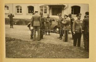 cca 1942 Reichsarbeitsdienst RAD. Birodalmi munkaszolgálatos katonák emlékalbuma. 56 db fénykép tank...