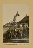 cca 1942 Reichsarbeitsdienst RAD. Birodalmi munkaszolgálatos katonák emlékalbuma. 56 db fénykép tank...