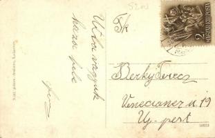 Ladamóc, Ladamovce; Református iskola, Fogyasztási szövetkezet / Calvinist school, cooperative shop