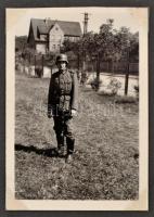 cca 1938-39 Katonai szolgálat. Birodalmi katona emlékalbuma. 114 db fénykép bőr albumban részletesen...