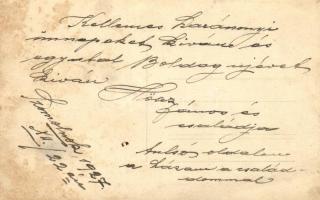 1927 Szomolnok, Schmölnitz, Smolnik; családi fotó boros pincével, villa előtt / family photo in fron...