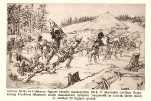 27 db régi M. Kir. Csendőrség motívumlap / 27 pre-1945 Hungarian gendarmerie motive cards