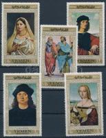 Raffaello festmények (I.) sor, Raphael paintings (1st) set