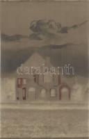 Stubnyafürdő, Turcianske Teplice; Izraelita imaház, zsinagóga. Hegedűs J. fényképész kiadása + A kép...