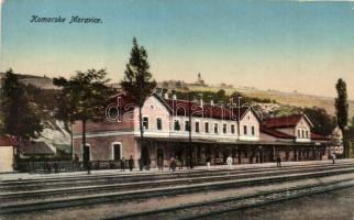 Moravice, Komorske Moravice; vasútállomás / railway station / Bahnhof
