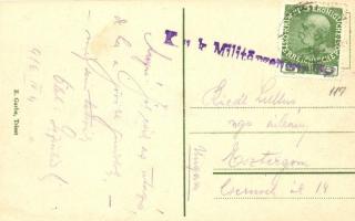 Opicina, Villa Opicina, Opcina; Staatsbahnhof, Hotel Gomzy / tram line 8, hotel. E. Garbe